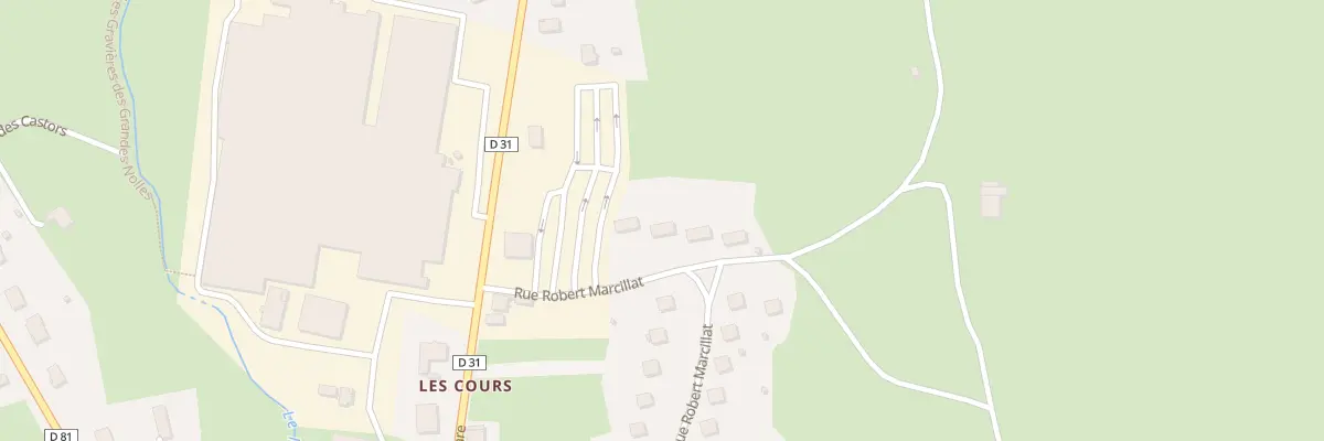 Plan du 125 Rue Robert Marcillat à Corcieux