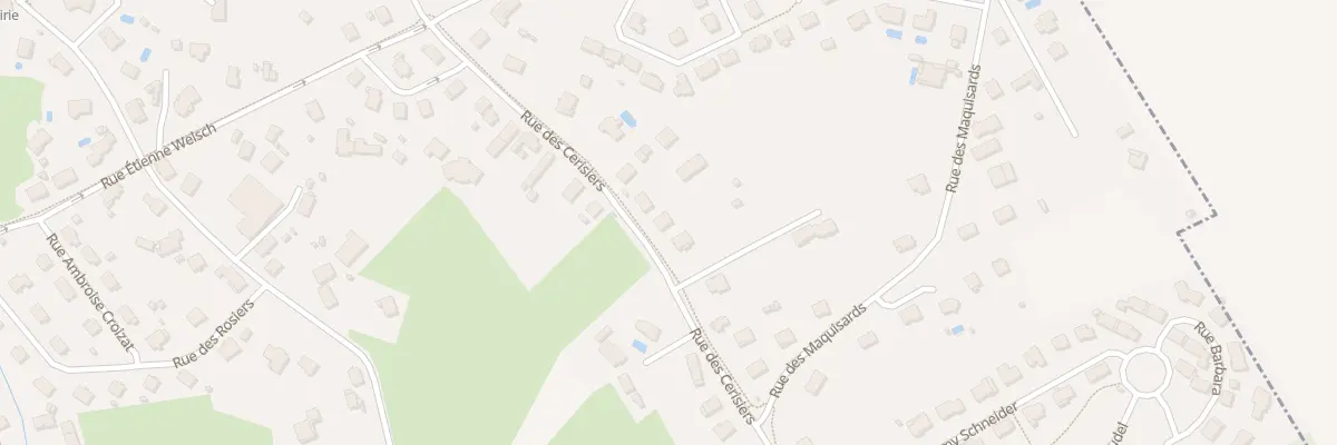 Plan du 19 Rue des Cerisiers à Offemont