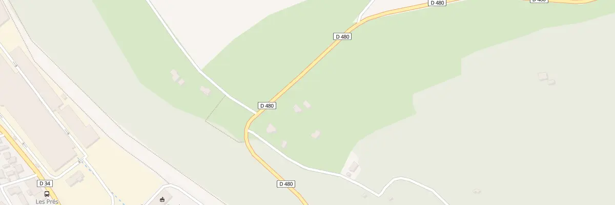 Plan de la Rue de Vandoncourt à Hérimoncourt