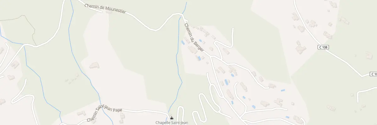 Plan du 1122 Che du Mounestier à Cabris