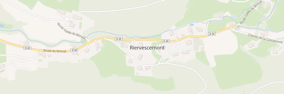 Plan du 18B Rte Vallee du Brinval à Riervescemont