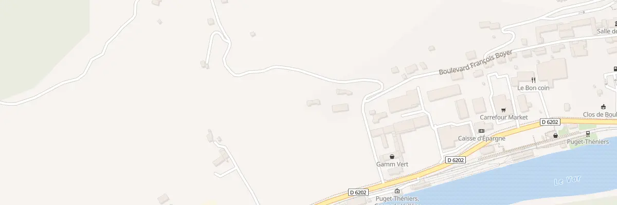 Plan du 5009 L’Adroit à Puget-Théniers