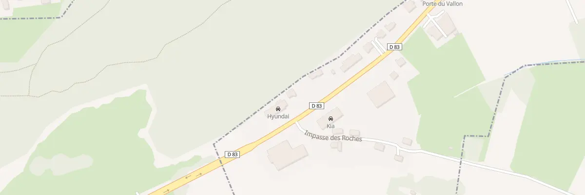 Plan du 90B Av d’Alsace à Denney