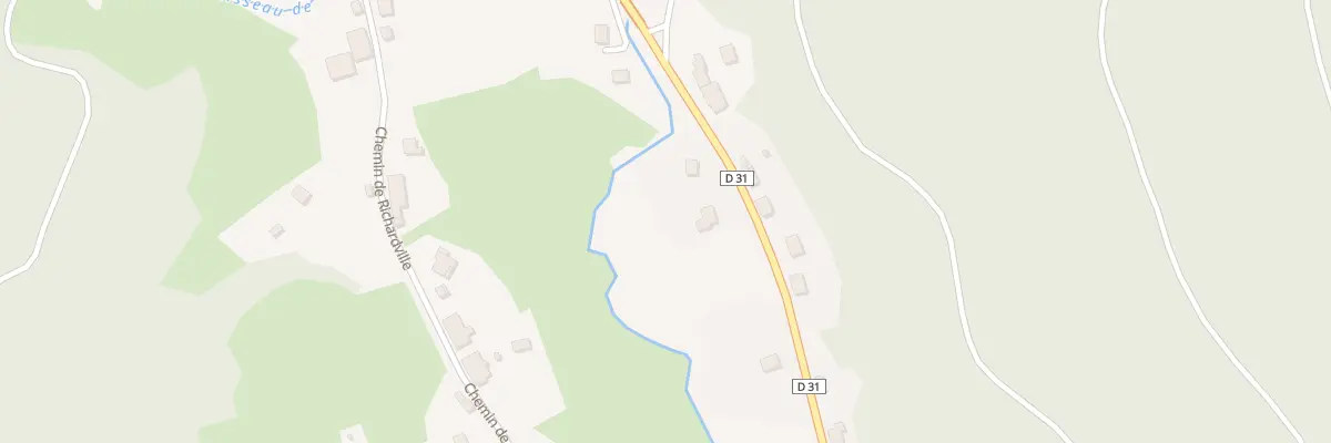 Plan du 851 La Rue à Taintrux
