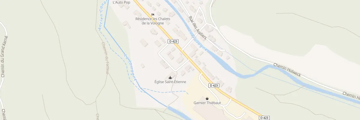 Plan du 15 Rue de l’Eglise Saint-etienne à Gérardmer