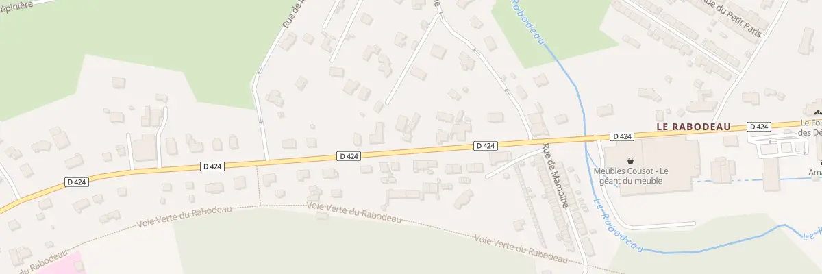 Plan du 50 Av Du General De Gaulle à Moyenmoutier