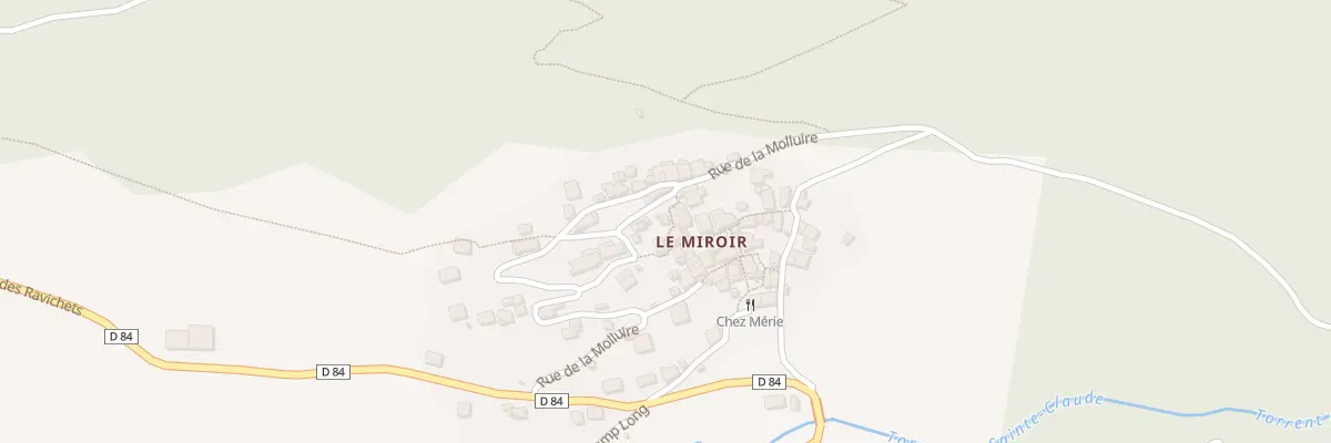 Plan du 21 Mte de Pera Gliada à Sainte-Foy-Tarentaise