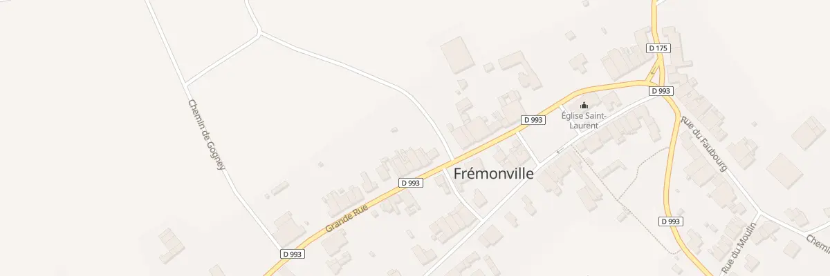 Plan du 36 Grande Rue à Frémonville