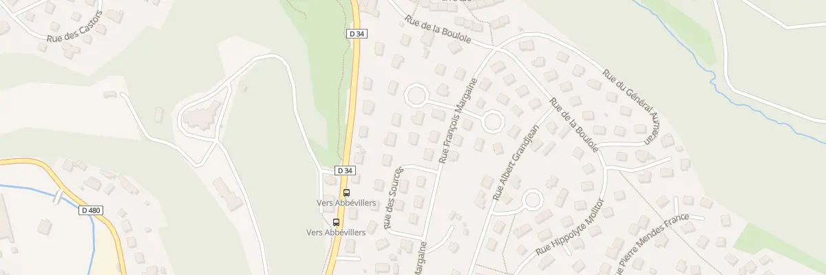 Plan du 2 Rue des Sources à Hérimoncourt