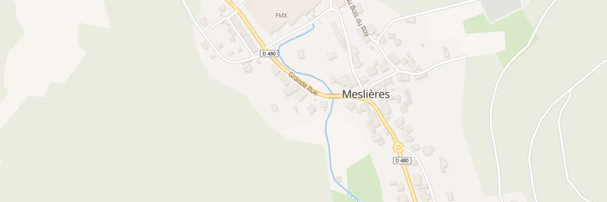 Plan du 35 Gr Grande Rue à Meslières