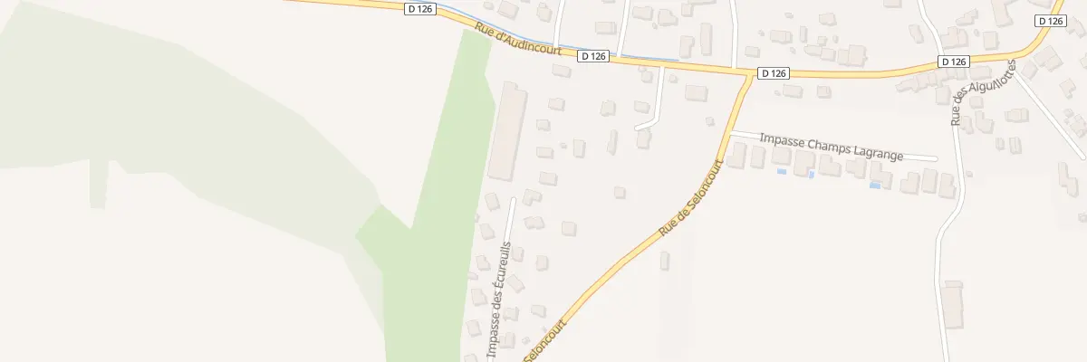Plan du 18 Imp des Écureuils à Dasle