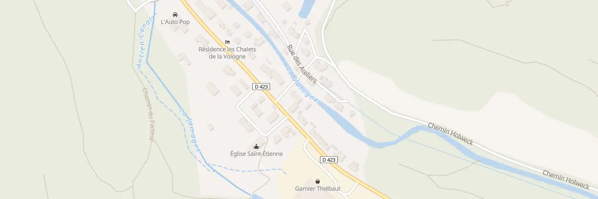 Plan du 42 Bd de Granges à Gérardmer