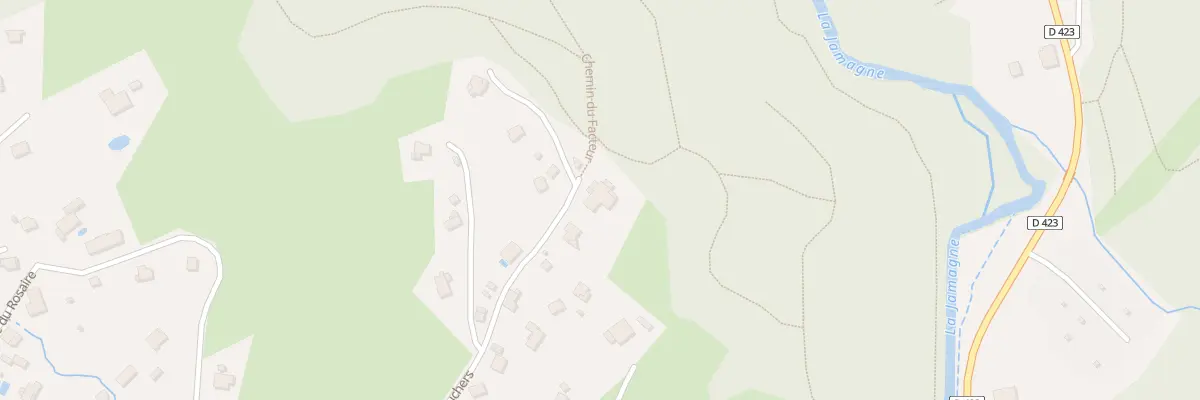 Plan du 28 Che des Ruchers à Gérardmer
