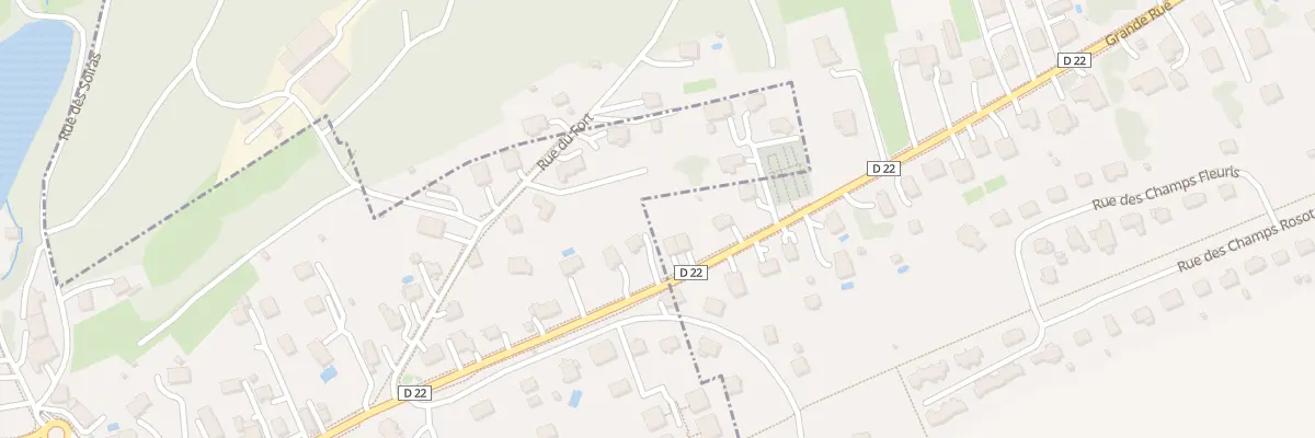 Plan du 1 Grande Rue à Vétrigne
