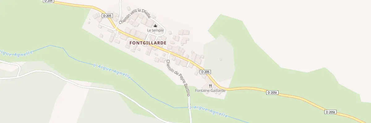 Plan du 300 Rue du Col Agnel à Molines-en-Queyras