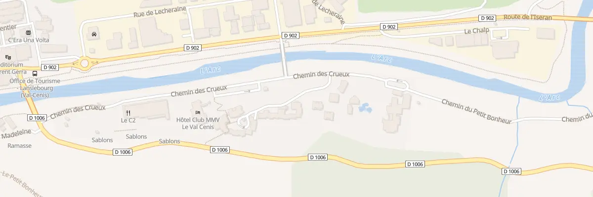 Plan du 5360 Le Sablon à Val-Cenis