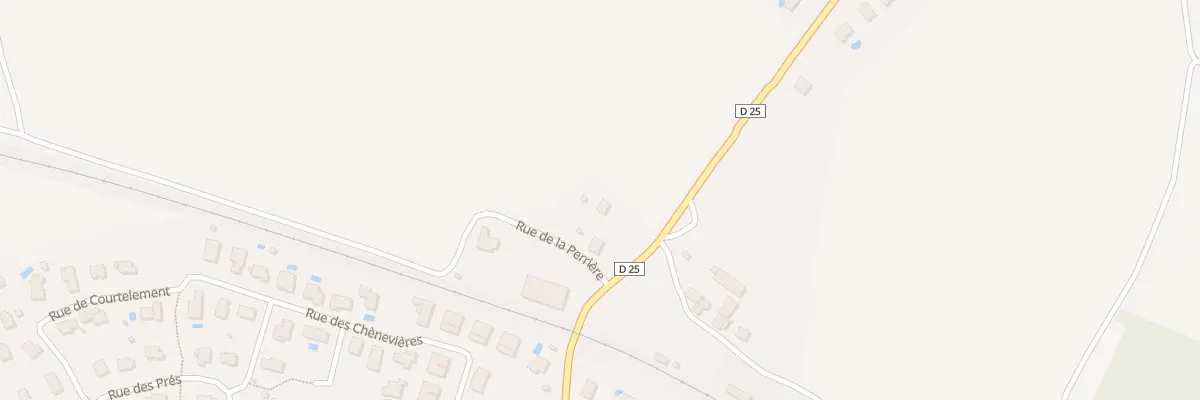Plan du 36 Rue du 15 Juillet 1972 Ancien à Meroux-Moval