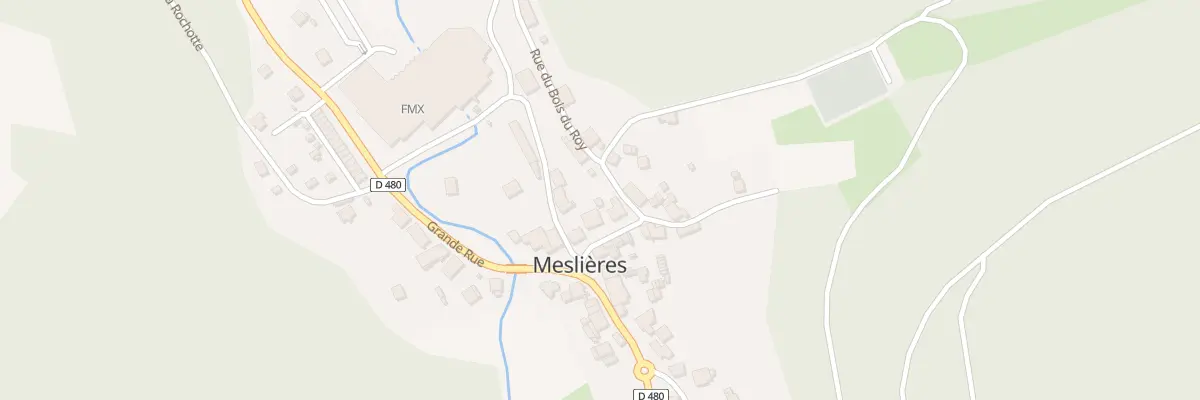 Plan du 3 Rue des Eaux à Meslières