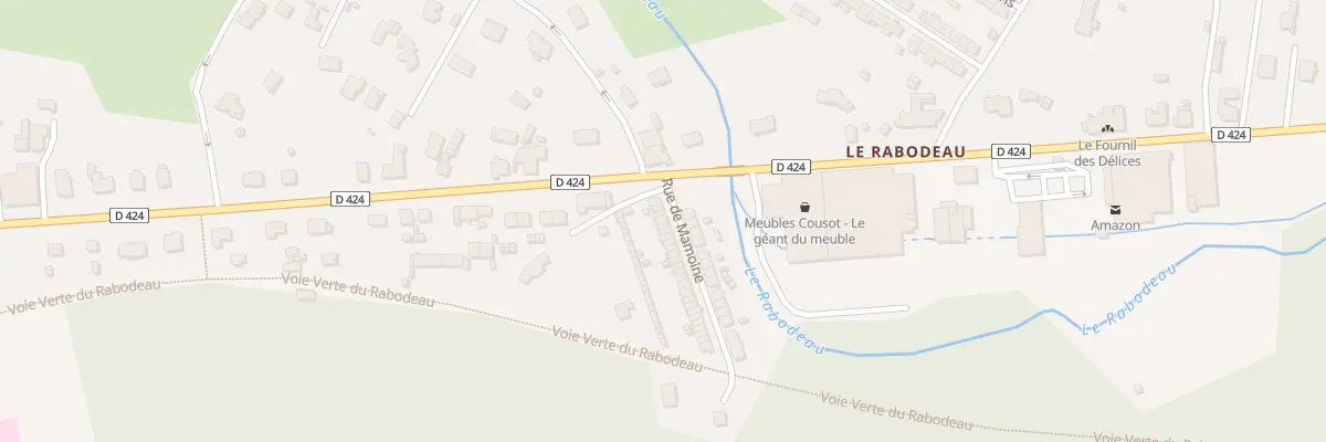 Plan du 8 Rue De Mamoine à Moyenmoutier