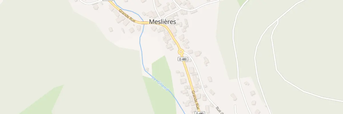 Plan de Au Village à Meslières