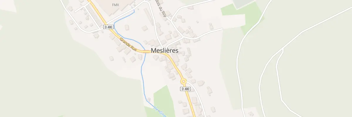 Plan de Au Village à Meslières