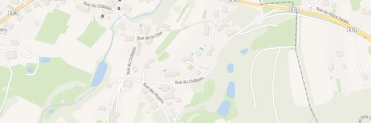 Plan du 3 Rue de la Croix des Mobiles à Grosmagny
