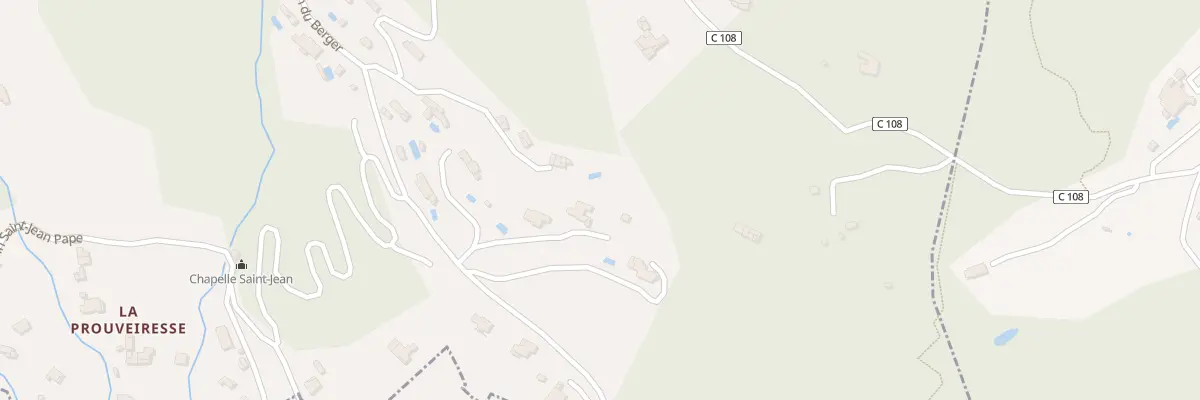 Plan du 1323 Che du Mounestier à Cabris