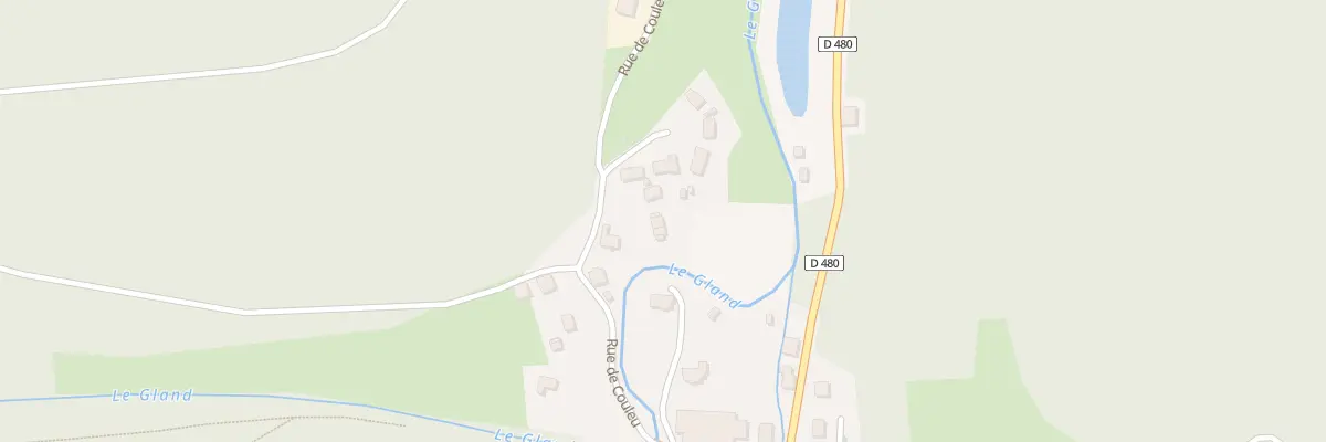Plan du 14 Rue de Couleu à Glay
