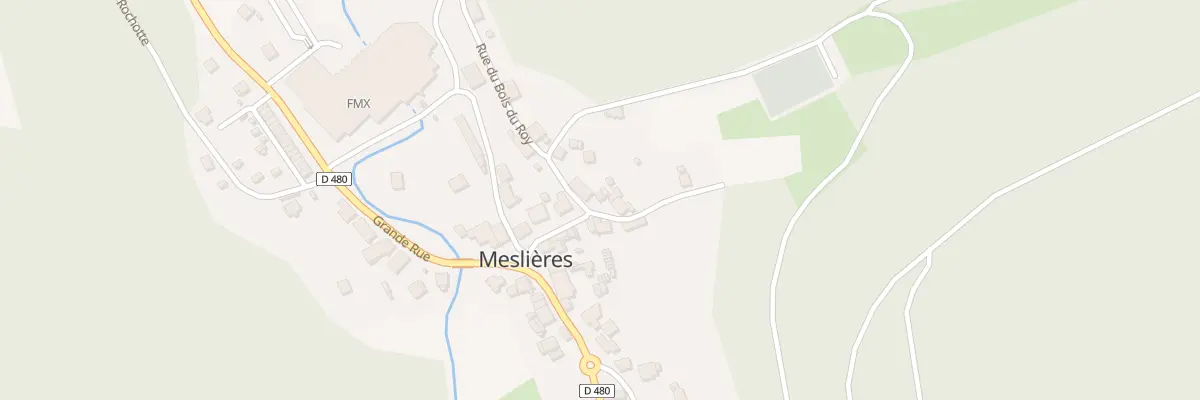 Plan du 5 Rue des Eaux à Meslières