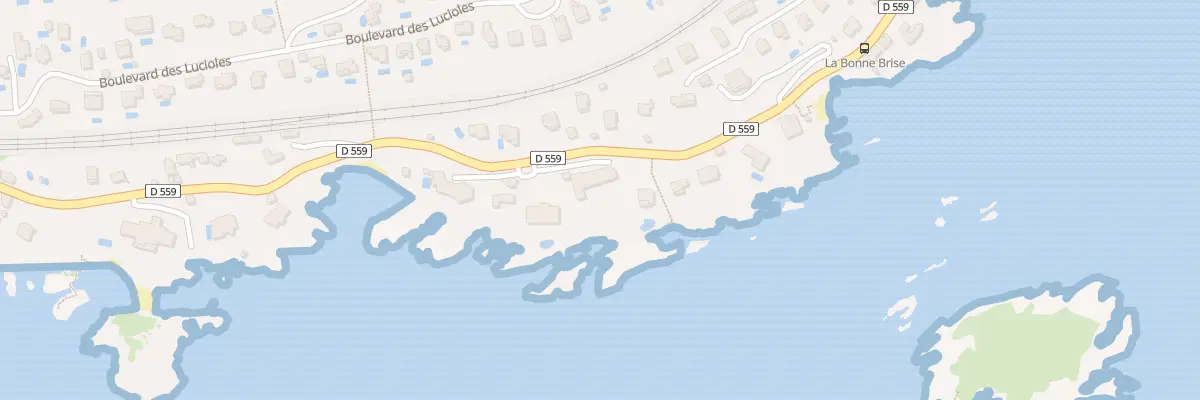 Plan du 1680 Bd Eugène Brieux à Saint-Raphaël