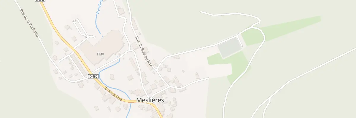 Plan du 5206 Che de la Viellette à Meslières