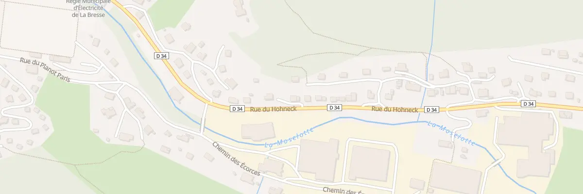 Plan du 41 Rue du Hohneck à La Bresse