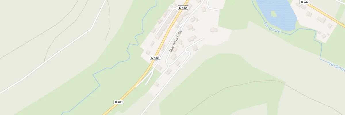 Plan du 11 Rue de la Pale à Glay