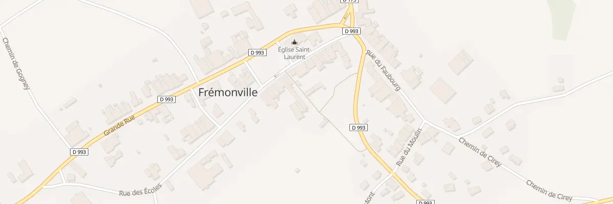 Plan du 14 Rue des Ecoles à Frémonville
