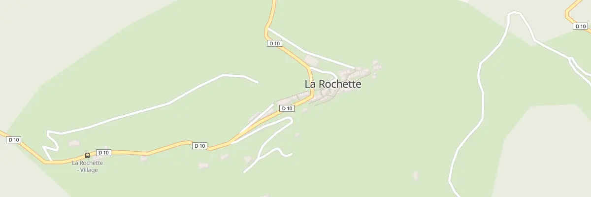 Plan du 5047 Le Village à La Rochette