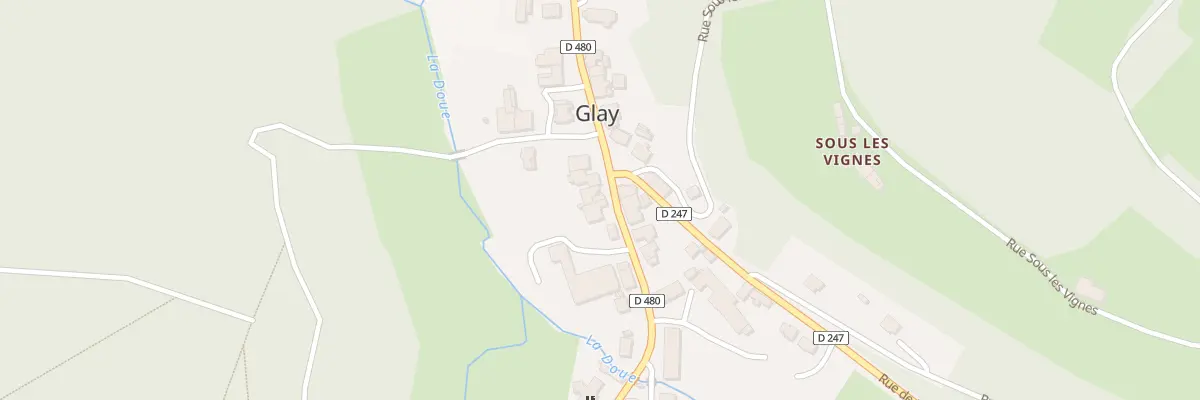 Plan du 4 Rue des Automobiles Jeanperrin à Glay