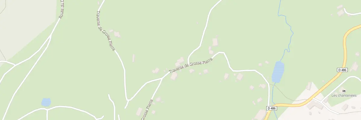 Plan du 8 Tra de Grosse Pierre à La Bresse