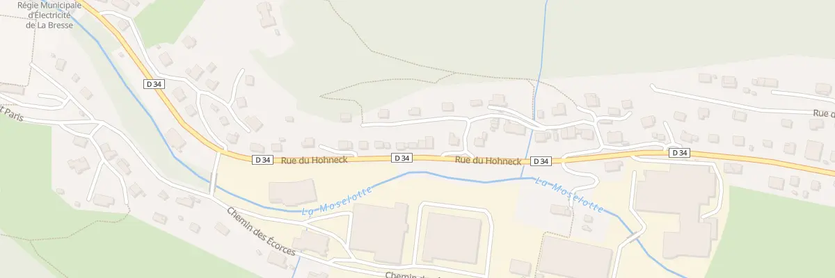 Plan du 49 Rue du Hohneck à La Bresse