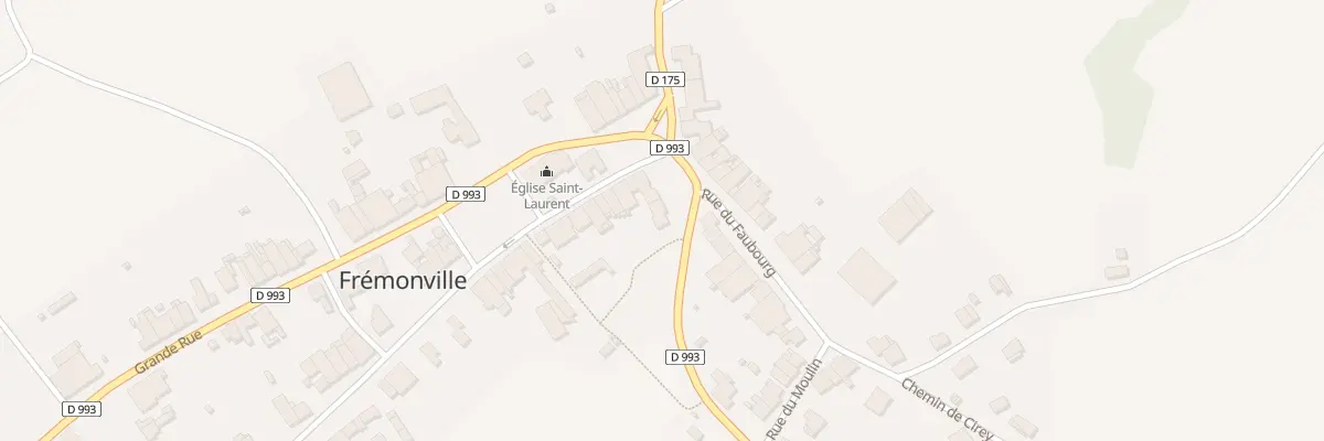 Plan du 19 Grande Rue à Frémonville