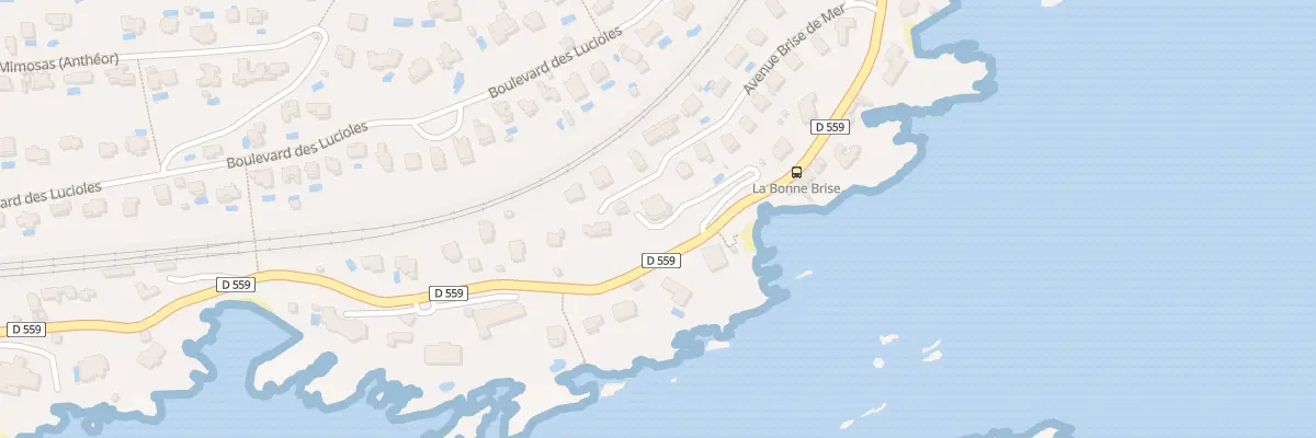Plan du 235 Av Brise de Mer à Saint-Raphaël