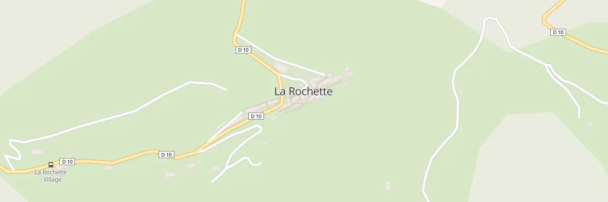 Plan du 5038 Le Village à La Rochette