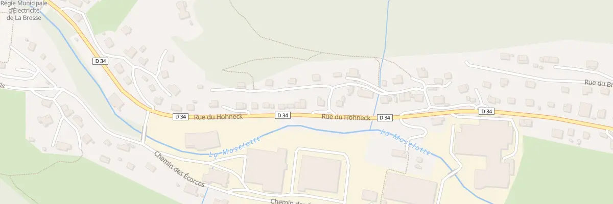 Plan du 51 Rue du Hohneck à La Bresse