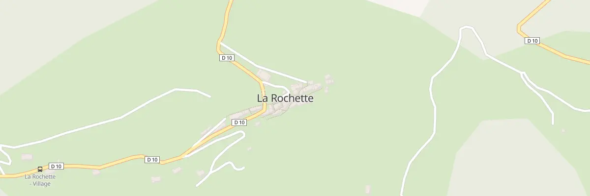 Plan du 5035 Le Village à La Rochette
