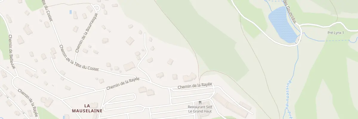 Plan du 227 Che de la Rayée à Gérardmer