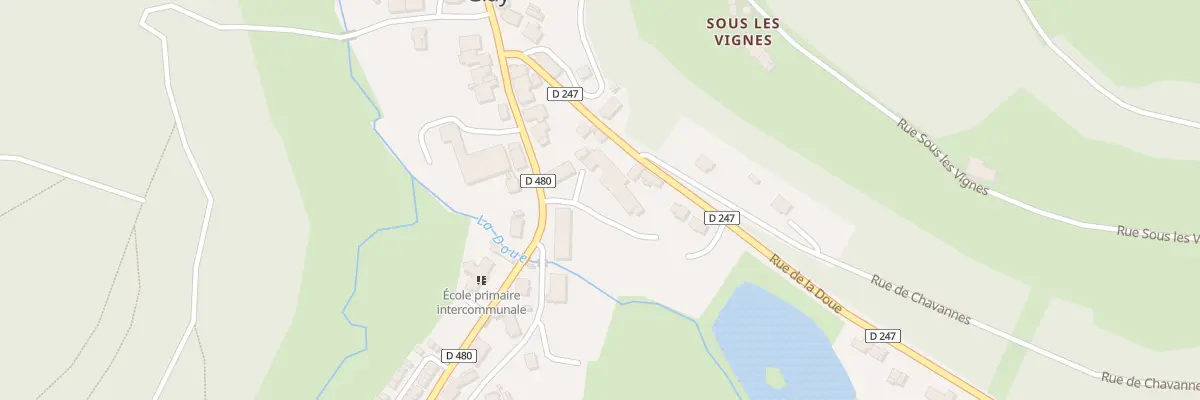 Plan du 7 Rue des Automobiles Jeanperrin à Glay