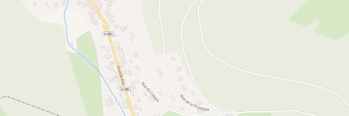 Plan du 12 Rue de la Prunelaie à Meslières
