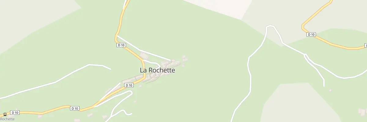 Plan du 7021 Le Village à La Rochette