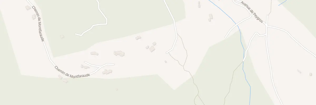 Plan du 408 Av de Peygros à Peymeinade