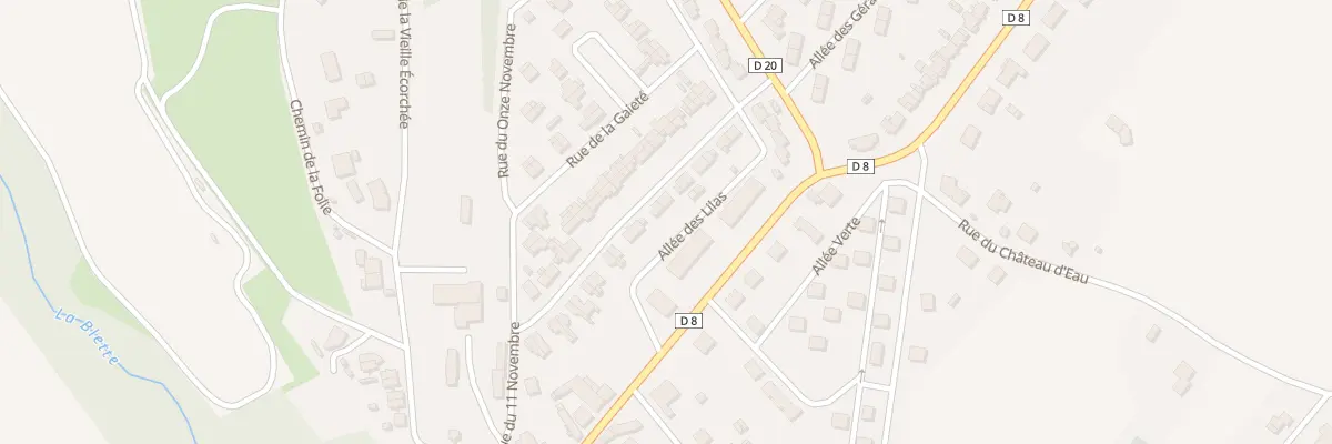 Plan du 24 Rue de la Renaissance à Badonviller