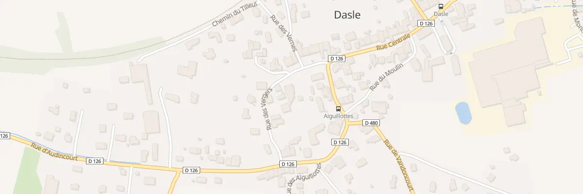 Plan du 9B Rue des Vergers à Dasle